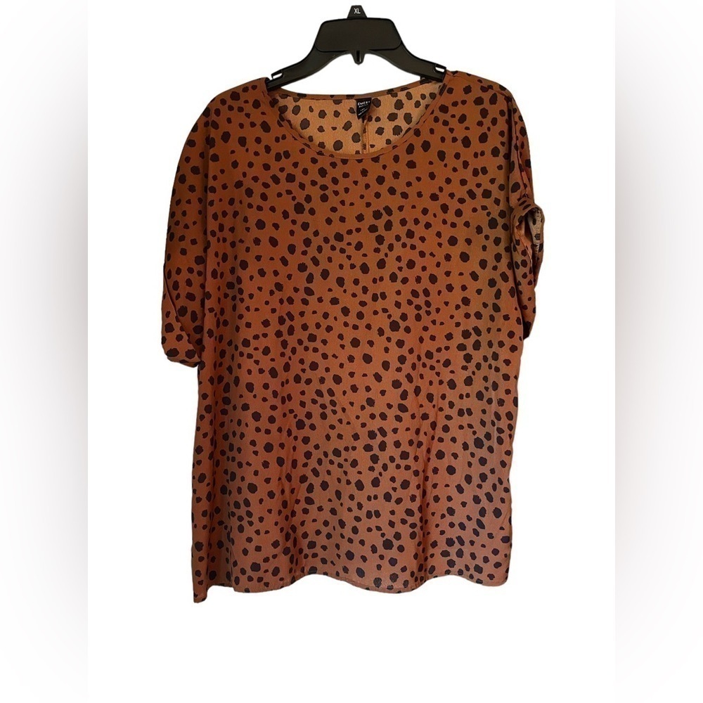 Emery Rose Women’s Short Sleeve Blouse